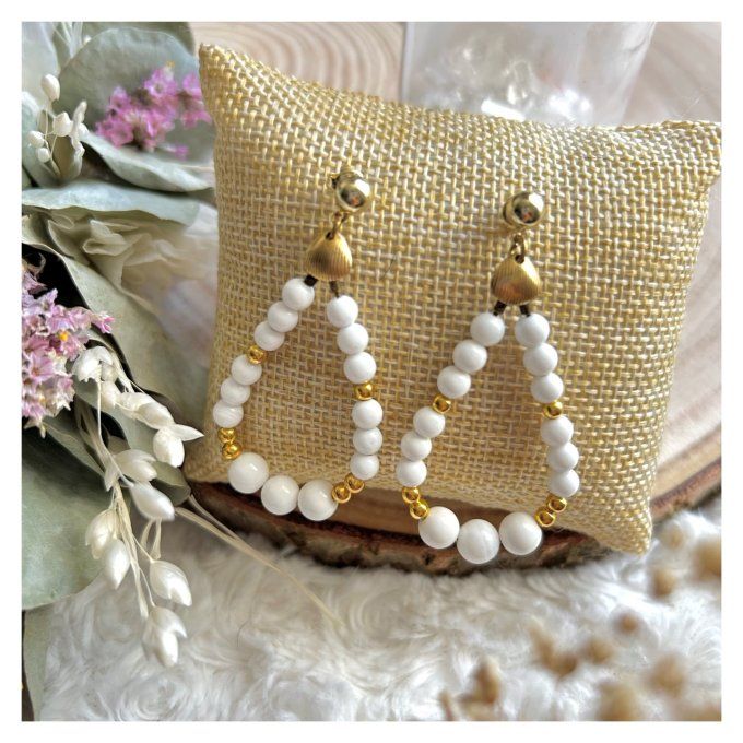 Boucle d’oreille alma