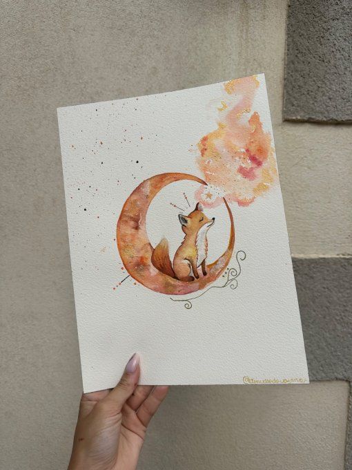 Aquarelle vibratoire 